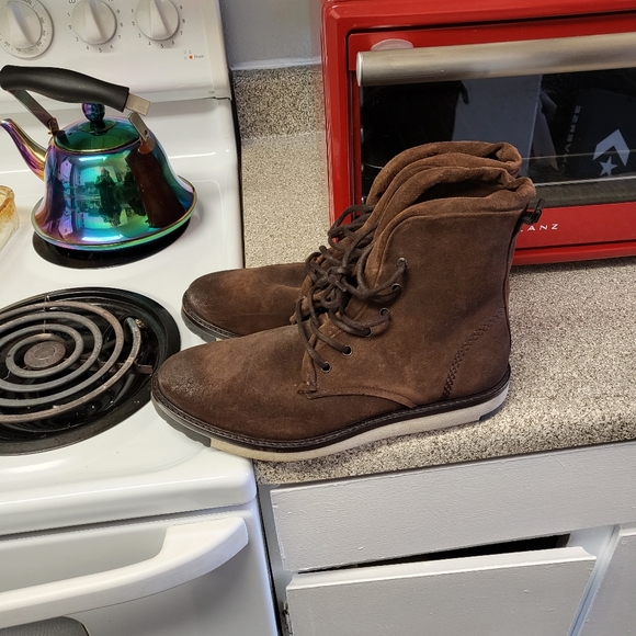 Mens Diesel Boots brown size 8 - Picture 2 of 6
